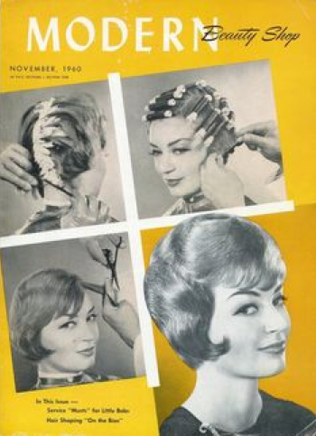 1969 AQUA NET Hairspray vintage 1960s can advertisement